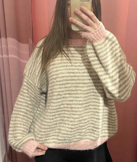 Stripey Soft Jumper
