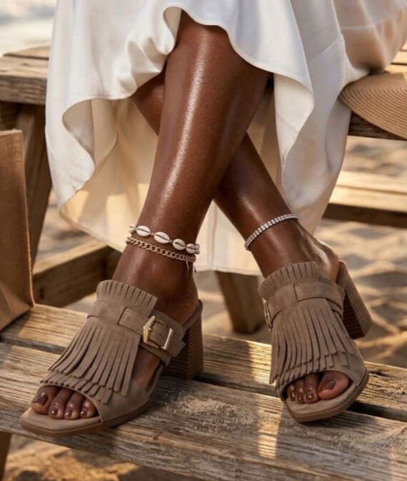 Tassel Heal Sandals