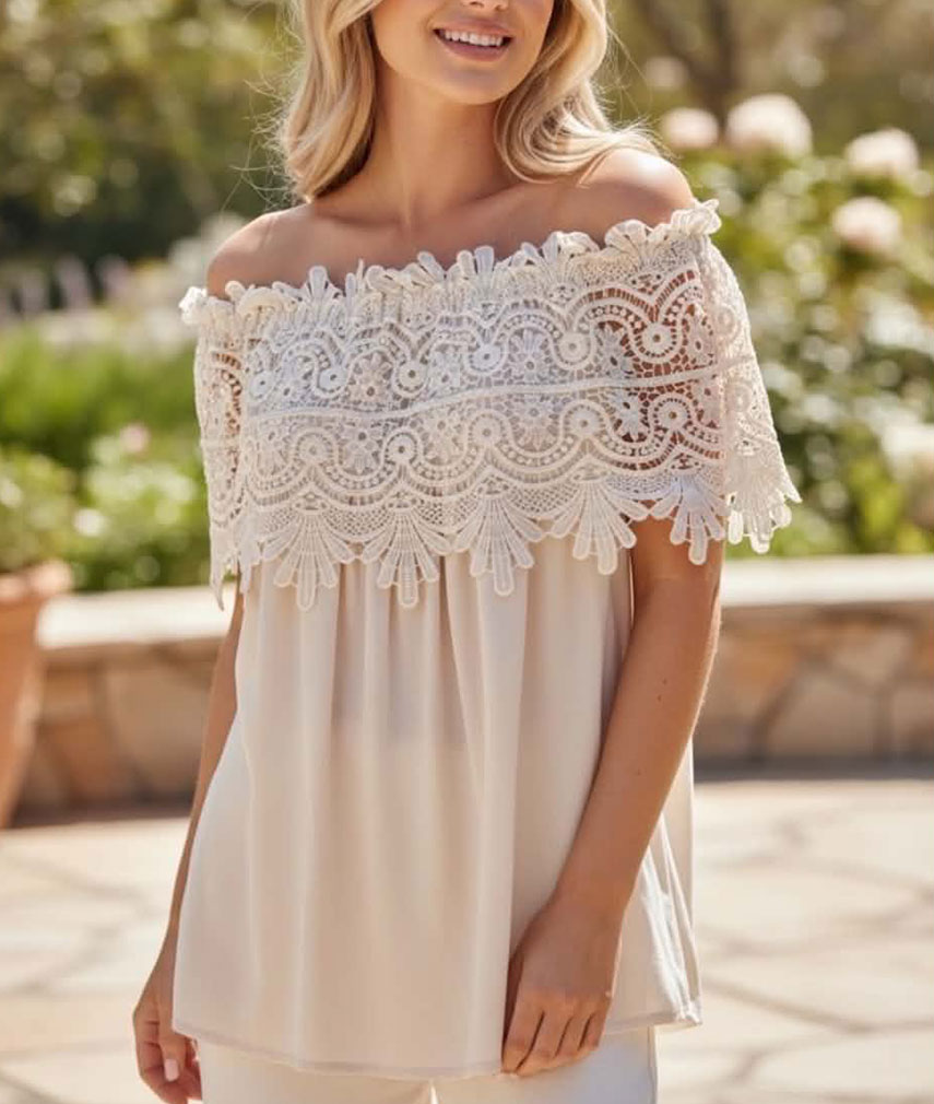 2 Off Shoulder Top - Image 1