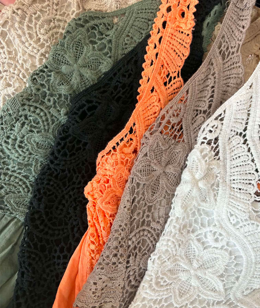 2 Lace Inset Dress - Image 2