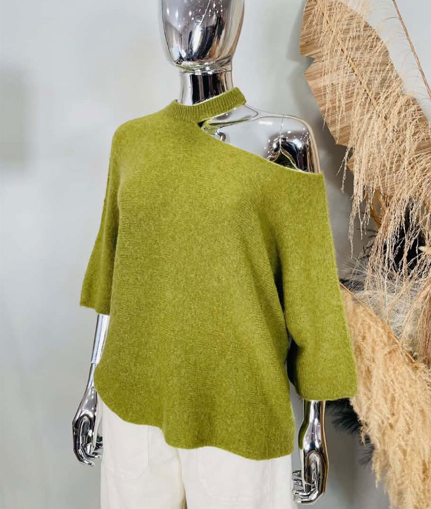 1 Shoulder Detail Jumper - Image 1