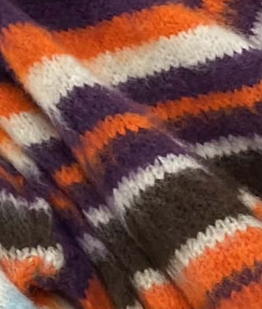 6 Super Soft Chunky Stripe Jumper - Image 6